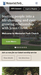 Mobile Screenshot of memorialparkchurch.org